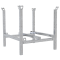 Pallet for | barrier fence | flat storage | External dimensions: 1020 x 1075 x 1080 mm